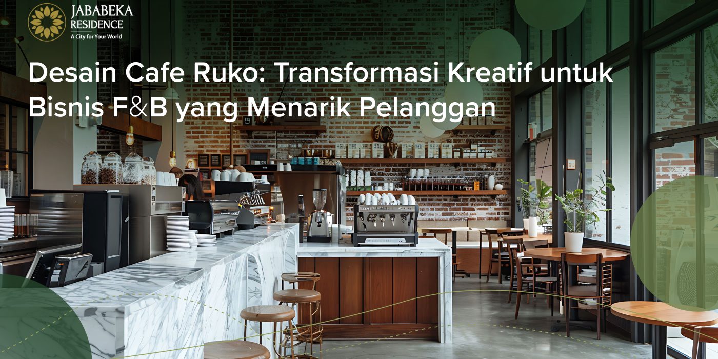 desain cafe ruko