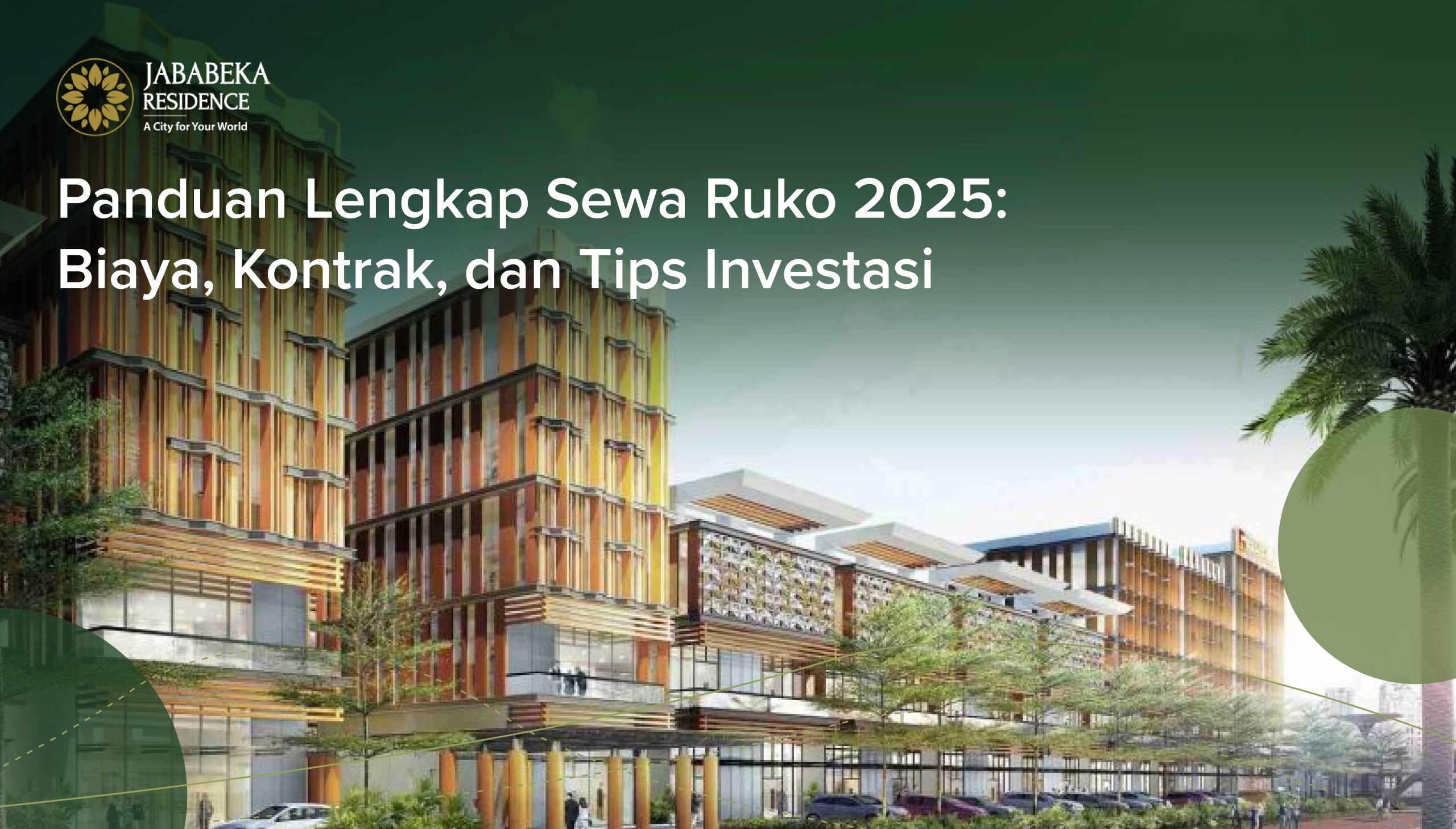 Prifilan Ruko Panduan Lengkap Sewa Ruko 2025: Biaya, Kontrak, dan Tips Investasi ...